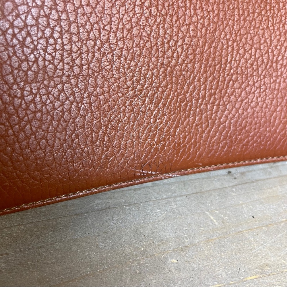Vintage Burberry Leather Briefcase Nova Check Lock Key COA Business Work Office - Picture 15 of 16